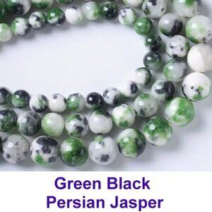 Green Black Persian Jasper